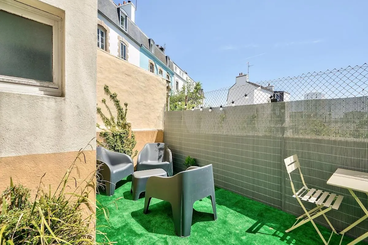 Lumineux Appartement Proche De La Gare Lorient Francia
